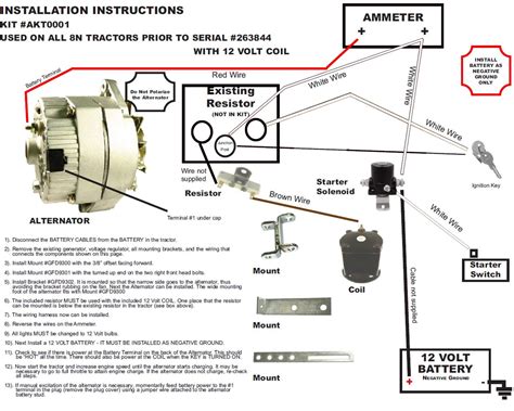 Ford 8n 12 Volt Conversion Wiring Diagram - Completed Wirring Diagram