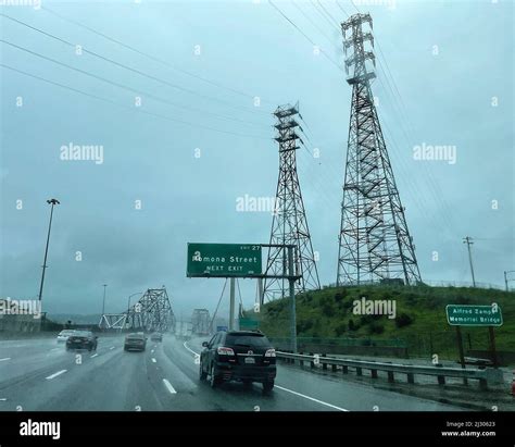 Alfred Zampa Memorial Bridge Stock Photo - Alamy