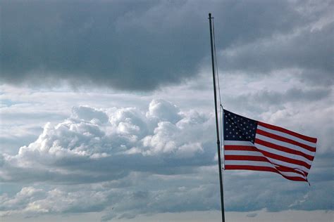 Why Are Us Flags Flying At Half Mast Right Now at Dwight Harding blog