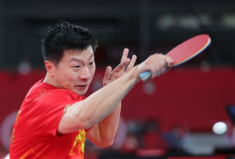 （东京奥运会）乒乓球——男单：马龙晋级16强_腾讯新闻