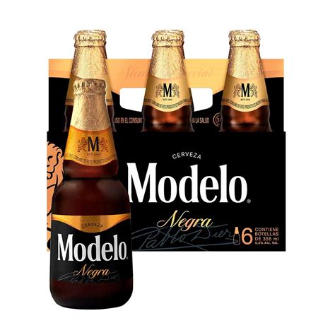 Modelo Negra beer bottle 6pack - MayaCart - Grocery Delivery