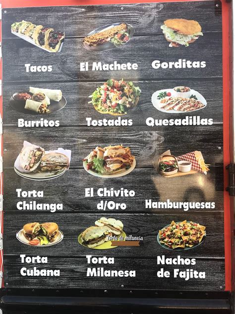 Menu at Venenoso Taqueria (Food Truck) restaurant, Houston, Southwest Fwy