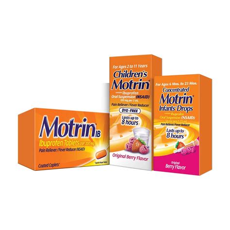 Buy Motrin IB Ibuprofen Tablets, 200 mg, Coated Caplets, 100 ct from ...
