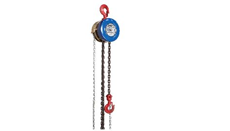 Triple spur gear chain Pulley block Model-P (by Hercules Hoists Limited)