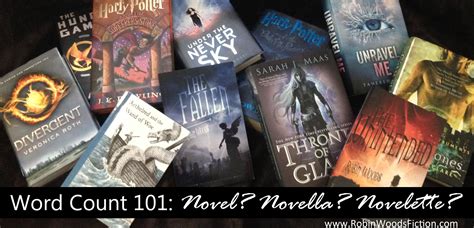 Word Count 101: Novel? Novella? Novelette? - Robin Woods Fiction