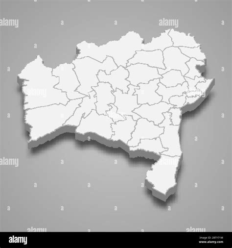Bahia map Stock Vector Images - Alamy