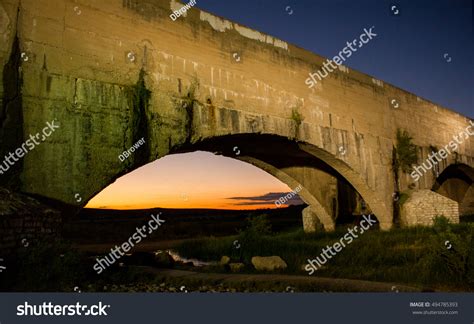 Pecos River Flume Sunset Stock Photo 494785393 | Shutterstock
