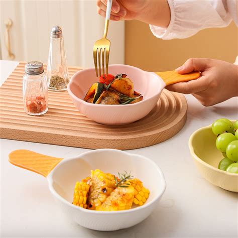 Set Of 4 Ceramic Ice Cream Bowls 400ml Online - Premium Bowl with ...