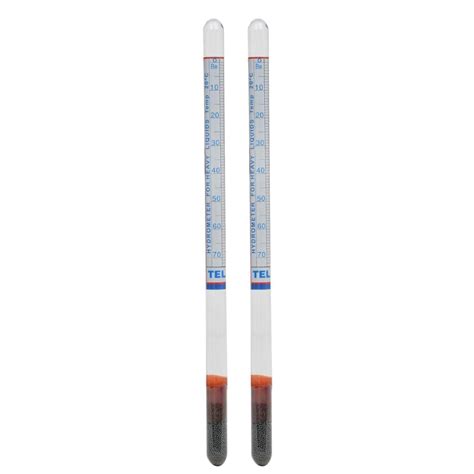 XCRUBBY Scientific Hydrometer for Measuring Specific Gravity Heavy ...