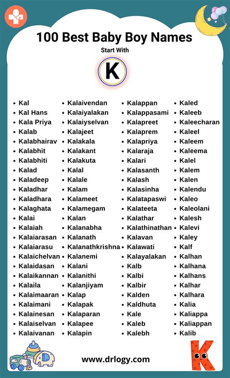 3500 baby boy names start with k – Artofit