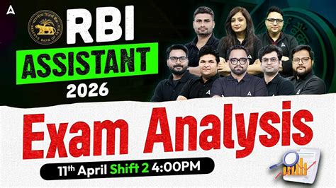 RBI Assistant Prelims Exam Analysis 2026, 11 April 2nd Shift Difficulty ...