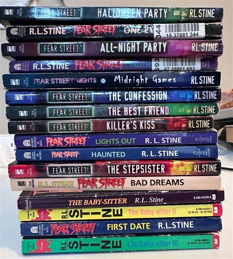 Fear Street Books, R.L. Stine, Vintage 1990s Books, Choose Your Own ...