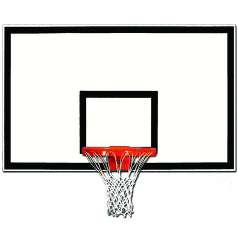 Gared 42” x 72” Lightweight Full Sized Fiberglass Basketball Backboard ...