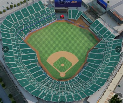 Citi Field Seating Chart with Seat Numbers and Rows, New York Mets Seat Map