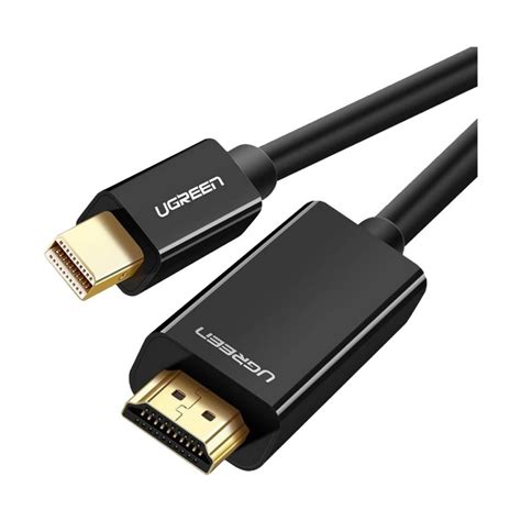 InLine® Mini DisplayPort male to DisplayPort female cable, 4K2K, black ...