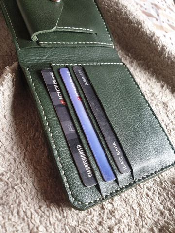 Handmade leather wallets and card holders | Indian leather craft ...