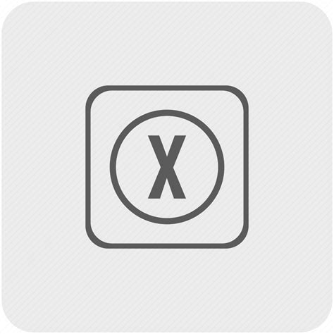 Image result for Keyboard Key X Icon