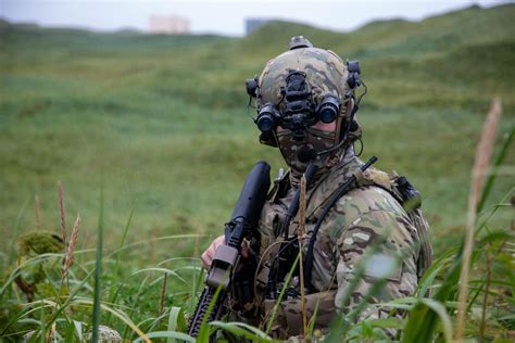 U.S. Navy Seal during Operation POLAR DAGGER at Eareckson Air station ...