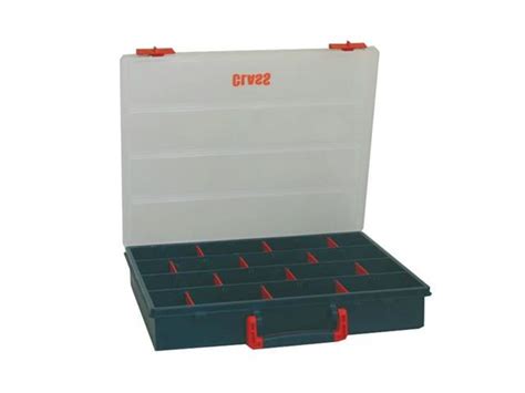 BOITE DE RANGEMENT AVEC 12 CLOISONS AMOV 340X400X70 MM - SERIE 5000 ...