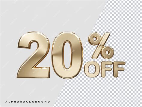 Premium PSD | 20 percentage off discount sale