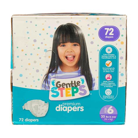 Buy Gentle Steps Premium Baby Diapers, Size 6, 72 ct from Dollar General - Instore