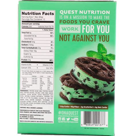 Mint Drink Nutrition Facts at Robin Clark blog