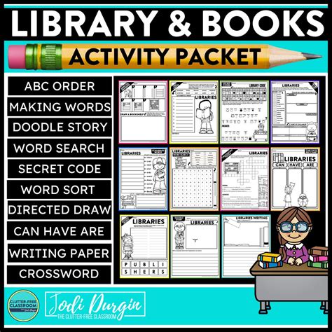 Library Worksheets 的图像结果