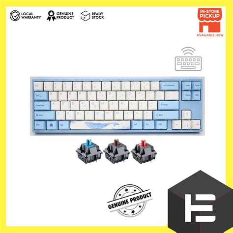 Ducky Varmilo Miya PRO Sea Melody Wireless Mechanical Keyboard ( Mx Blue / Mx Brown / Mx Red ...