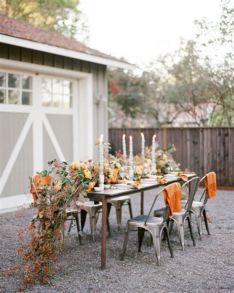 fall engagement party ideas