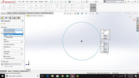 Image result for Making a Spring SolidWorks 2021