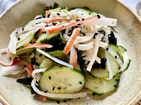 Cucumber Crab Salad