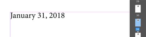 Image result for InDesign Date Format