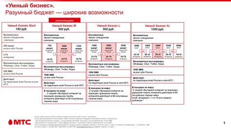 Пакет: умный бизнес. Действует на территории всей России в сети МТС ...