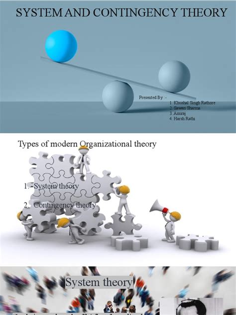 Image result for Contingency theory Overview