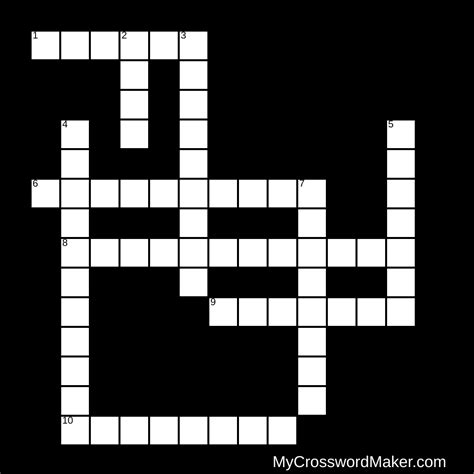 Aspectos de higiene y seguridad industrial - Crossword Puzzle
