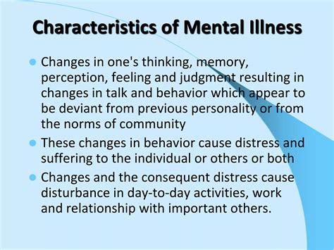 Concept of Mental Health & Illness | PDF - importance of mental health pdf