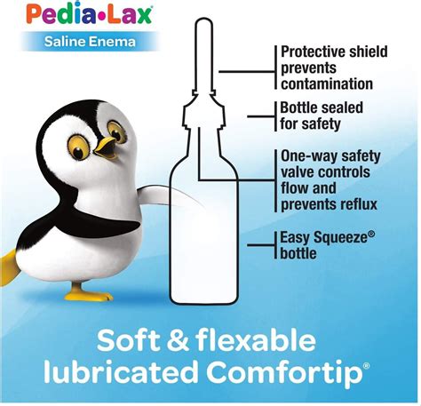 Pedia-Lax Fleet Enema Children 2.25 Fl Oz - Pack of 6 | Gentle Relief for Kids | Fast-Acting ...