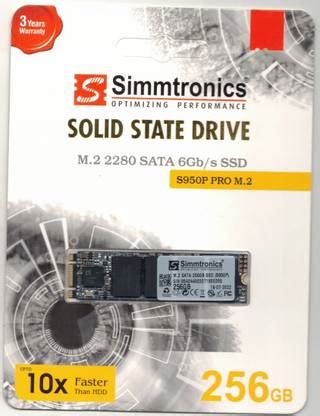 Simmtronics S950P PRO M.2 256 GB Desktop, Laptop, All in One PC's ...