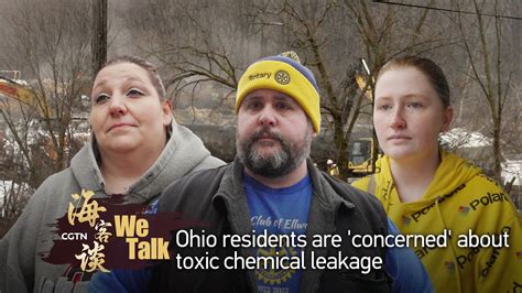 'We Talk': Ohio residents are 'concerned' about toxic chemical leakage ...