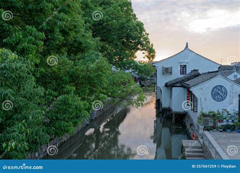 Qingxi Water Town Shanghai China Editorial Stock Image - Image of china ...