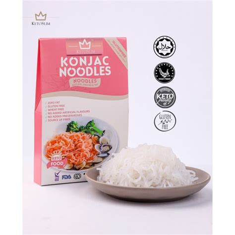 Keto Slim Mo Konjac - Ideal Food for Keto Diet, Low Calorie Noodles ...