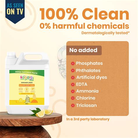 Dishwashing Liquid 5L – Orange & Sweet Lime | Natural & Tough – Koparo ...