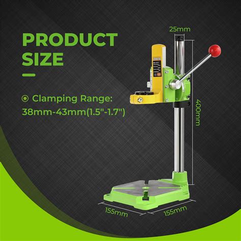 Snapklik.com : POWLAB Upgrade Floor Drill Press Stand Table