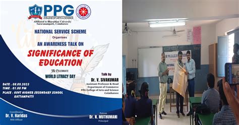 Significance of Education | PPG College of Arts and Science