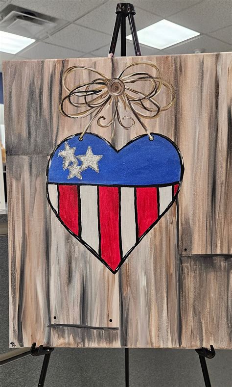 Red, White, and Blue Paint Party, Wyoming County YMCA, Warsaw, 17 June ...