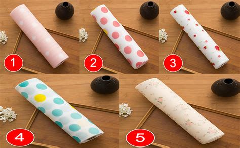 Buy Maharsh ENT. Set of 3 Rolls Printing Antibacterial Cabinet Plastic ...