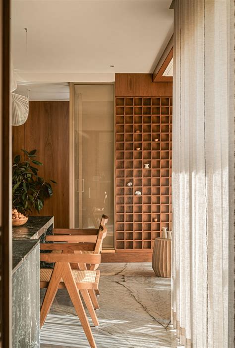 This Navi Mumbai home is a study in flexibility and material expression ...