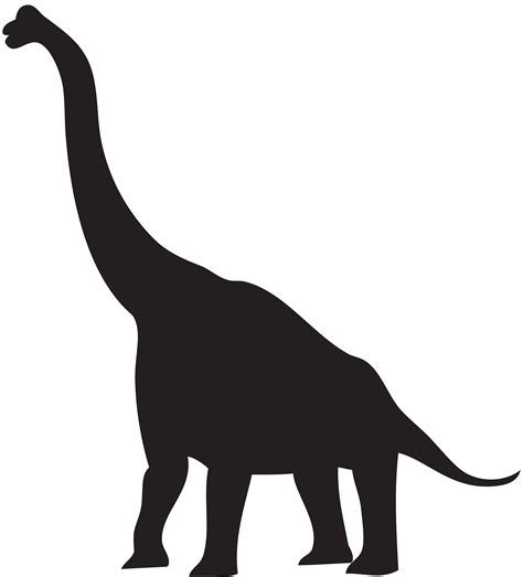 Printable Dinosaur Silhouette