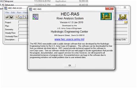 Image result for HEC-RAS User Interface