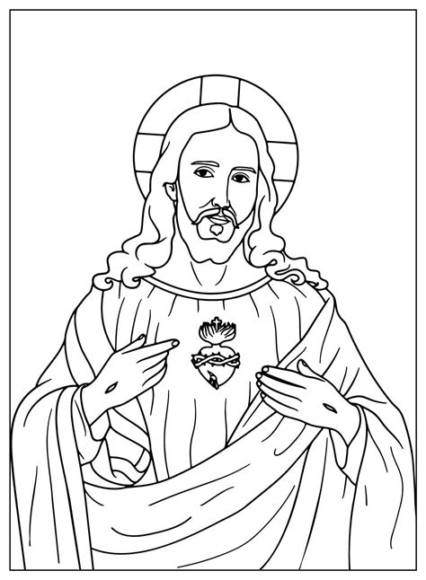 Coloring Pages Jesus